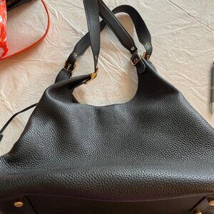 Large Black Coach Shoulder bag